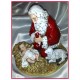 8" Kneeling Santa Figurine